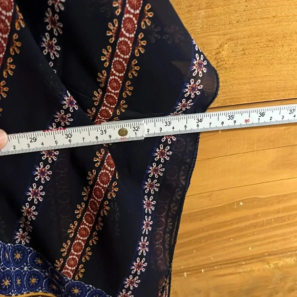 Live 4 Truth Kimono Womens S Floral detail Print Lightweight Open Front sheer - Picture 5 of 10